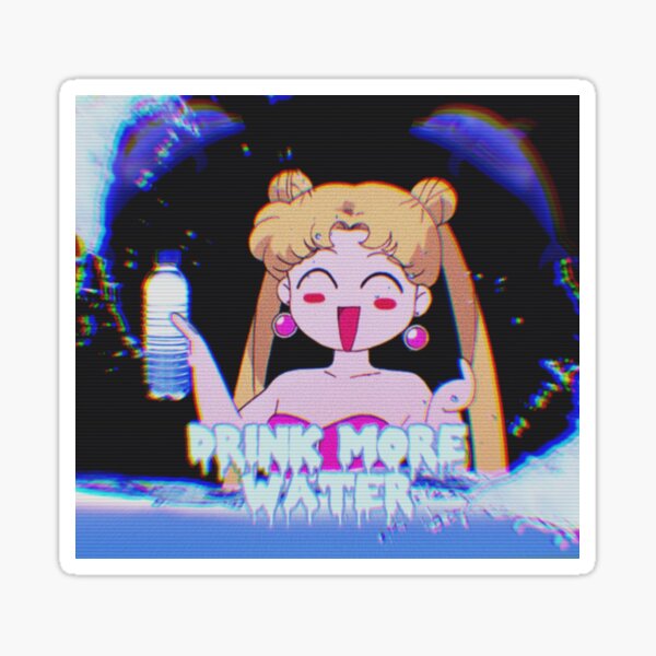 Drink More Water Sticker
