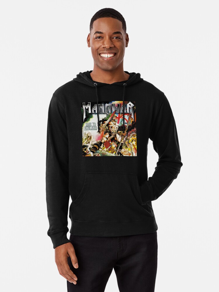 Manowar Hail to England NEW BLACK SHORT//LONG SLEEVE T-SHIRT