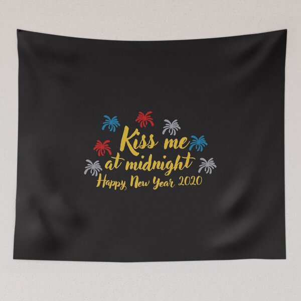 Item preview, New Year's Eve Kiss Me Midnight 2020 designed and sold by waldemarriefert.