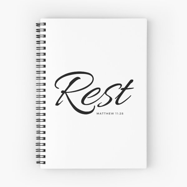 Item preview, Christian quote Rest designed and sold by pureheartvision.