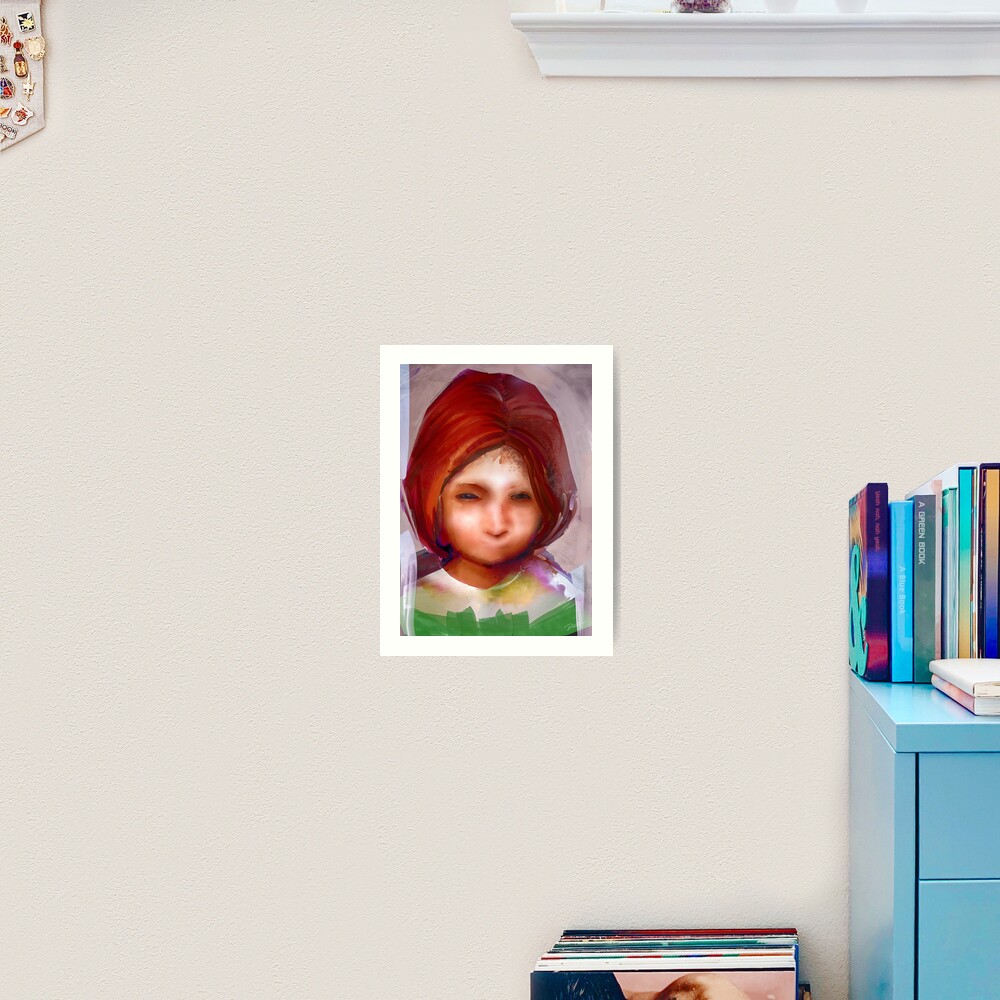 Speechless Art Print