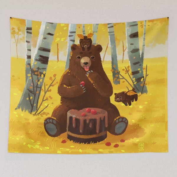 Item preview, Chocolate cake and bears designed and sold by freeminds.