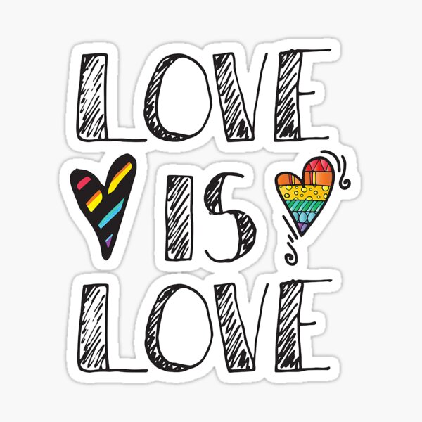 Item preview, love is love designed and sold by kamilahlah.