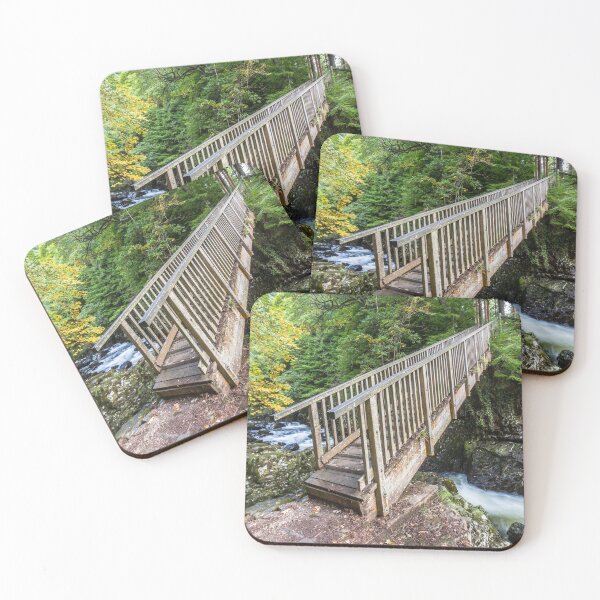 Item preview, Miners’ Bridge, wooden crossing in Betws Y Coed designed and sold by Andy Chisholm.