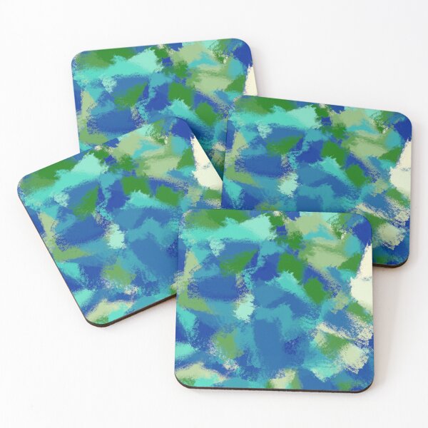 Item preview, Painting the Tropics Abstract  designed and sold by Poetic Patterns Studio.