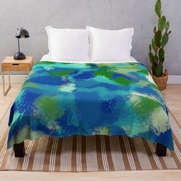 Item preview, Painting the Tropics Abstract designed and sold by Poetic Patterns Studio.
