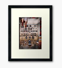 Fireman - For guys only Framed Print