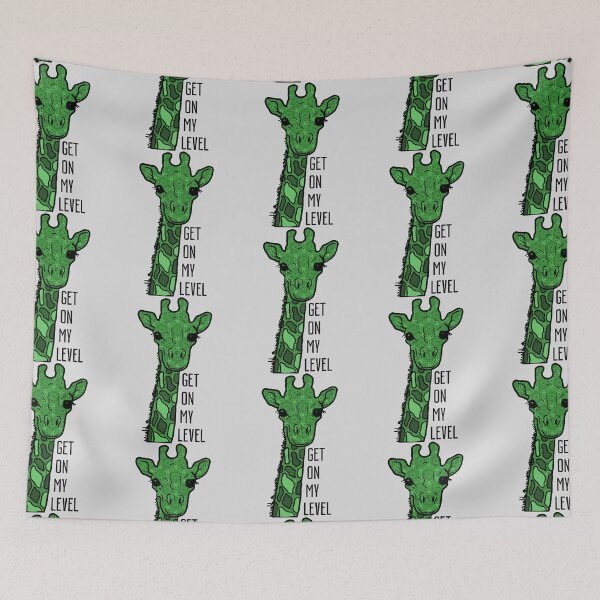 Item preview, Get on my Level - Giraffe Gifts  designed and sold by Bethcentral Designs.