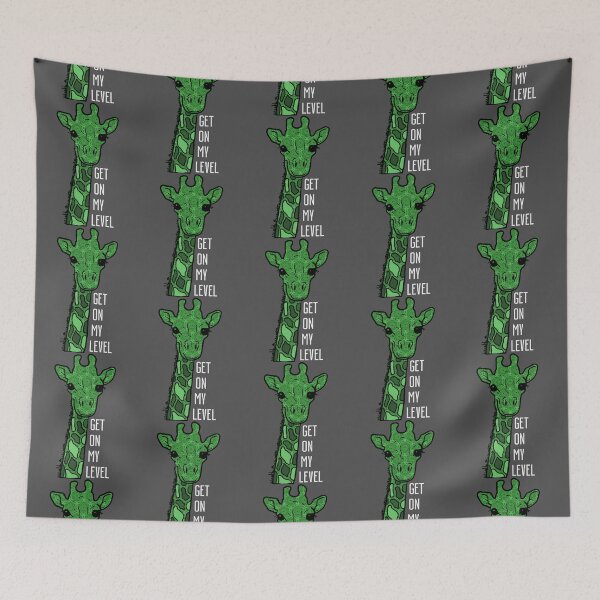 Item preview, Get on my Level - Giraffe Gifts  designed and sold by Bethcentral Designs.