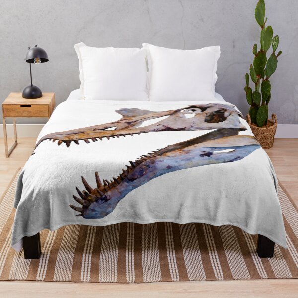 Item preview, Spinosaurus Dinosaur Fossil Skull designed and sold by Jim Plaxco.