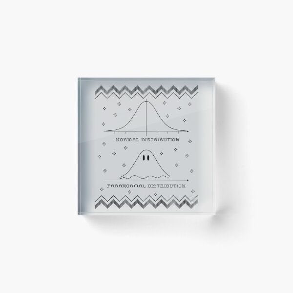 Item preview, Normal or Paranormal Distribution Ugly Halloween Math designed and sold by Bethcentral Designs.