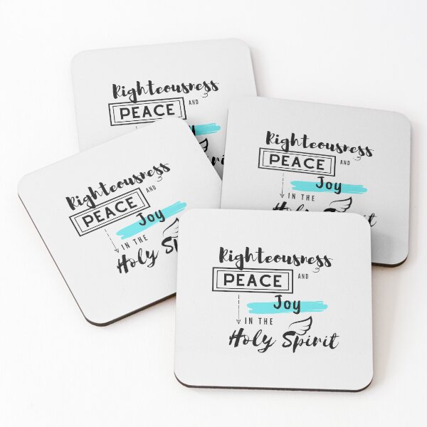 Item preview, Righteousness, peace and joy in the Holy Spirit designed and sold by pureheartvision.