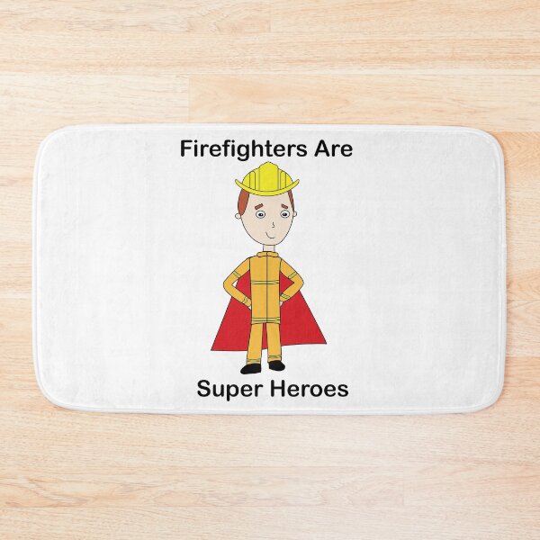 Item preview, Firefighters Are Super Heroes designed and sold by ValeriesGallery.