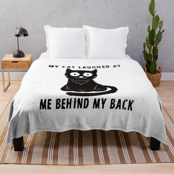 Item preview, My cat laughed at me - funny cat shirt designed and sold by OVMEngemann.