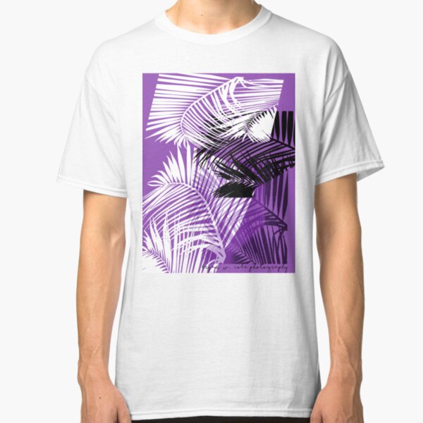 Passionate Purple Palms Classic T-Shirt