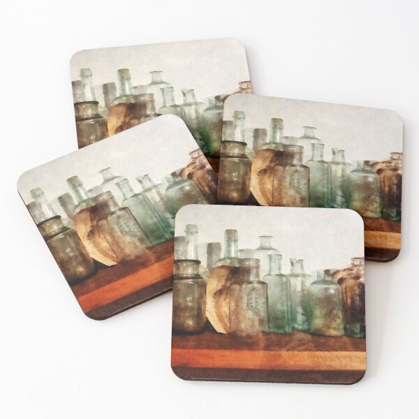 Item preview, Row Of Medicine Bottles designed and sold by Susan Savad.