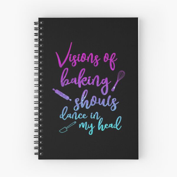Item preview, Visions of Baking Shows dance in my head, baking show fan, baking show addict designed and sold by FreckledBliss.
