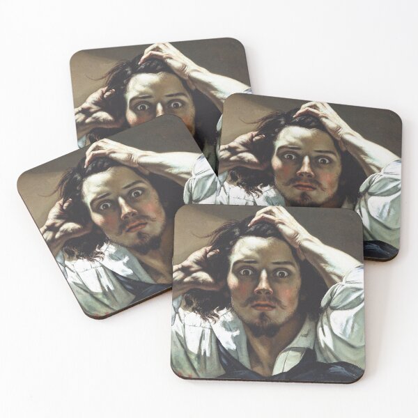 Item preview, HD.The Desperate, by Gustave Courbet  designed and sold by LORD  H.D..