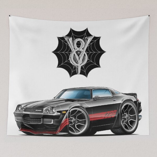 Item preview, 1980 Z28-Black-Spider web V8 designed and sold by nakedlunch02.