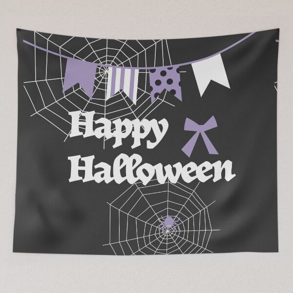 Item preview, Happy Halloween_Garland designed and sold by studiokay12.