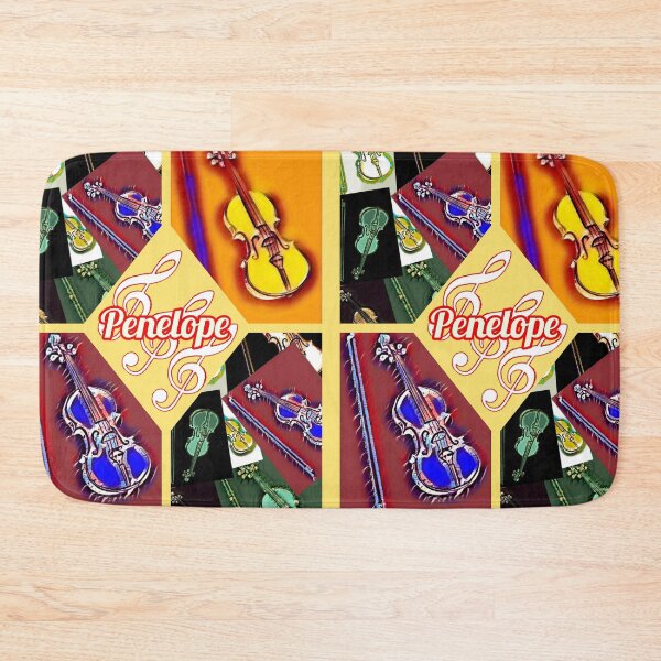 Item preview, Penelope loves violin designed and sold by Attiva.