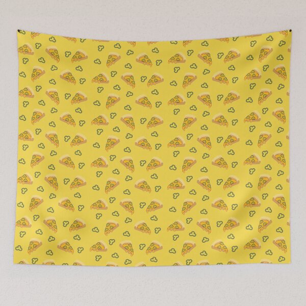 Item preview, Yellow Pizza Pattern designed and sold by albacarballo.