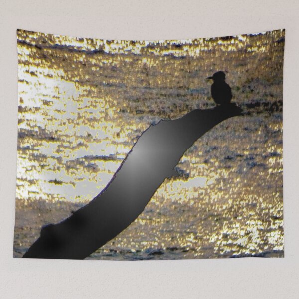 Item preview, FISHY SUNSET SILHOUETTE designed and sold by NICK COBURN PHILLIPS.