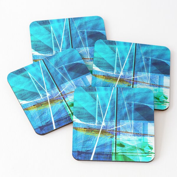 Item preview, Sails In Abstract designed and sold by Rene Crystal.