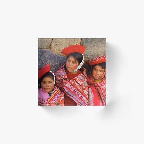 The Quechua of Patacancha; a Threatened Culture Acrylic Block