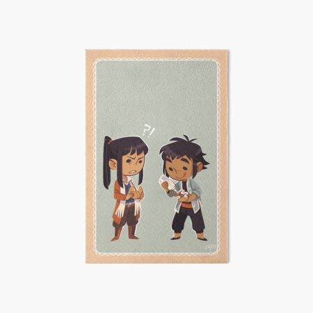 D.Gray-man - Alma & Kanda Art Board Print
