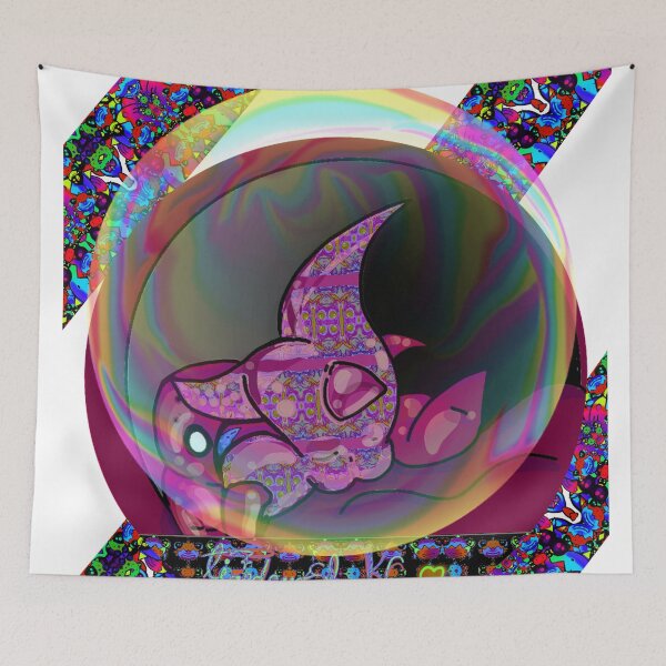 Item preview, Pink Bubble Shark designed and sold by TiredEyeSharkCo.