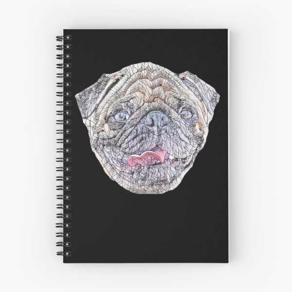 Item preview, Pug Colorful Face designed and sold by DoggyStyles.