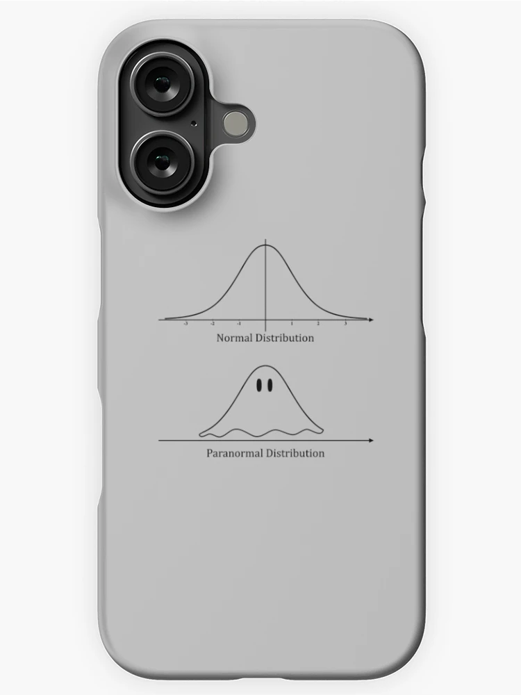 Thumbnail 1 of 4, iPhone Case, Normal Distribution, Paranormal Distribution Math Gift designed and sold by Bethcentral Designs.