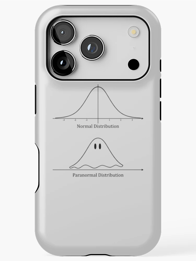 Thumbnail 1 of 4, iPhone Case, Normal Distribution, Paranormal Distribution Math Gift designed and sold by Bethcentral Designs.