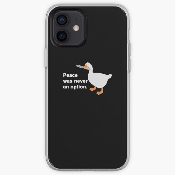 La paix n'a jamais été un jeu d'oie en option Coque souple iPhone