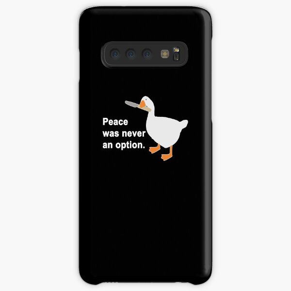 Peace Was Never An Option Goose Game Samsung Galaxy Snap Case