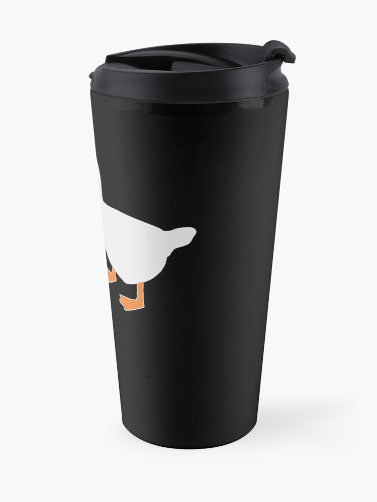 Alternate view of Peace Was Never An Option Goose Game Travel Mug