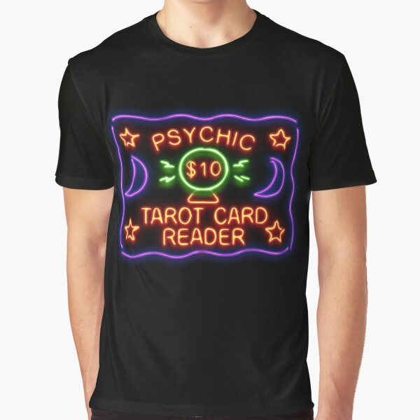 Psychic — Tarot Card Reader Graphic T-Shirt