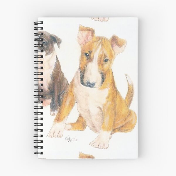 Item preview, Bull Terrier Puppies designed and sold by BarbBarcikKeith.