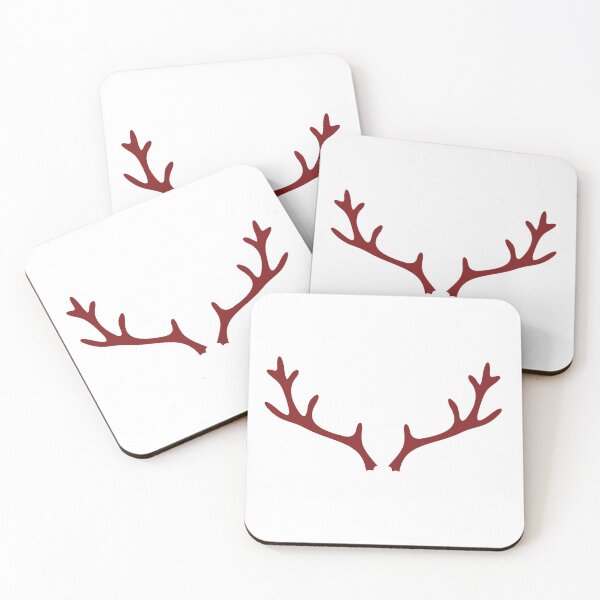 Item preview, Red Reindeer Christmas Antlers designed and sold by elmma design.
