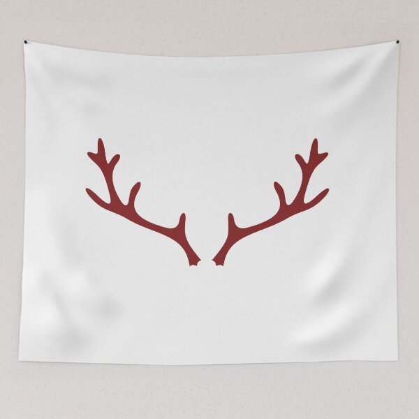 Item preview, Red Reindeer Christmas Antlers designed and sold by elmma design.