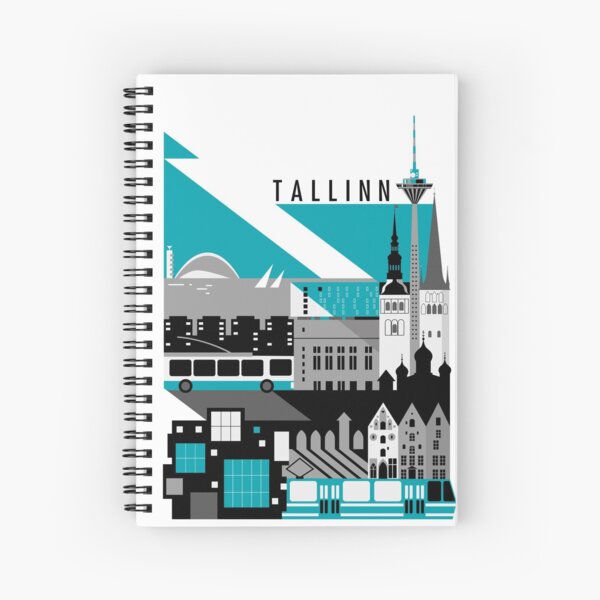 Aperçu de l'œuvre Tallinn Sini-must-valge. créée et vendue par Liis Roden.