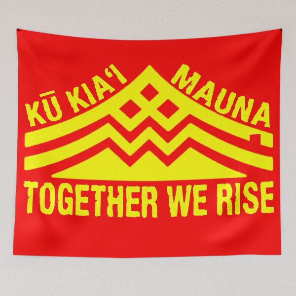 Item preview, Together We Rise #KuKiaiMaunaKea designed and sold by RhondaVarner.