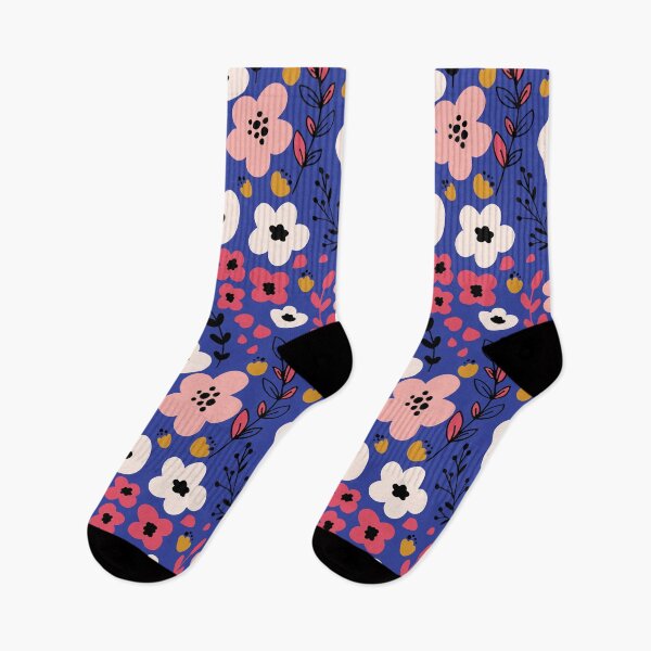 Item preview, Fantasy Flowers on blue designed and sold by Lidiebug.