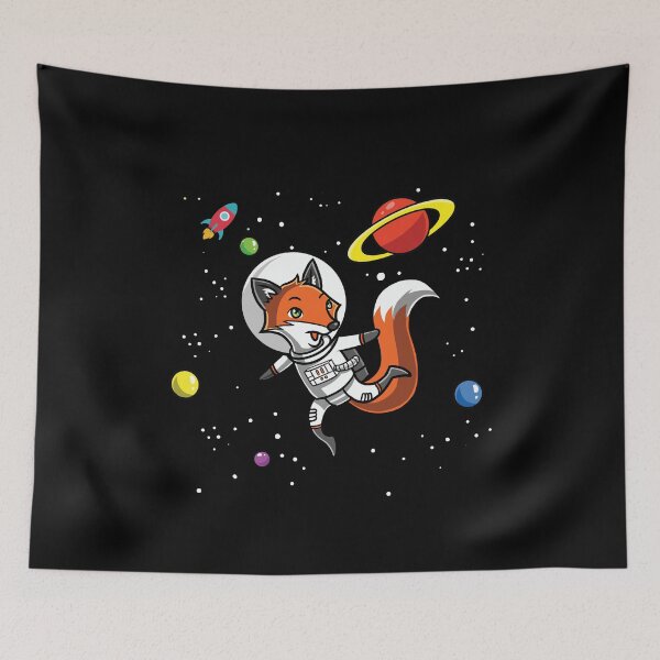 Item preview, Fox In Space designed and sold by designeclipse.