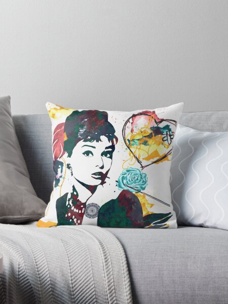 Item preview, Audrey Hepburn nature colours designed and sold by Nora Gad.