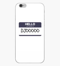 Hello My Name Is Djoo iPhone Case