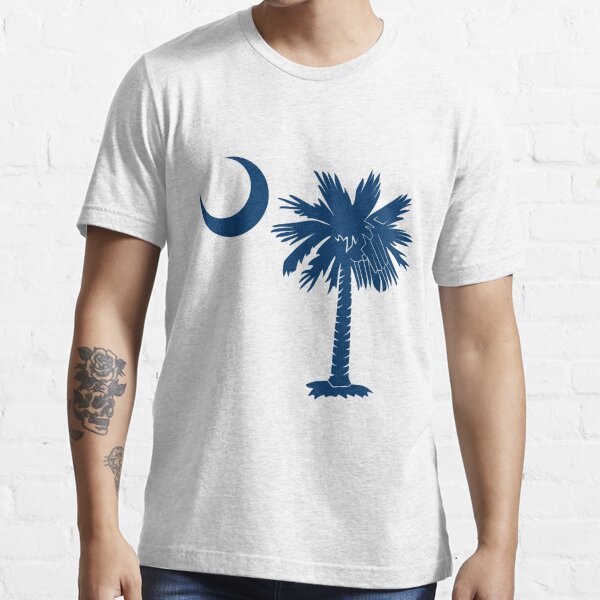 South Carolina Palmetto Moon Sticker