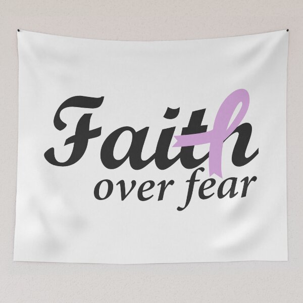 Item preview, Faith Over Fear All Cancers designed and sold by Crystellia.