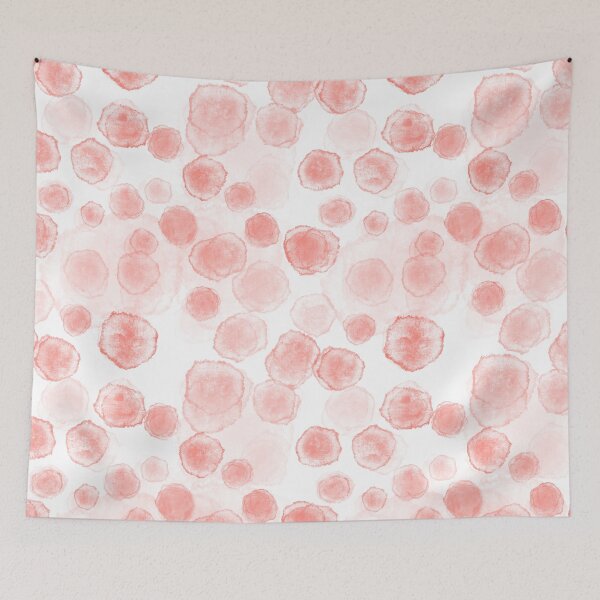 Item preview, Basic pink watercolour spots designed and sold by SturgesC.